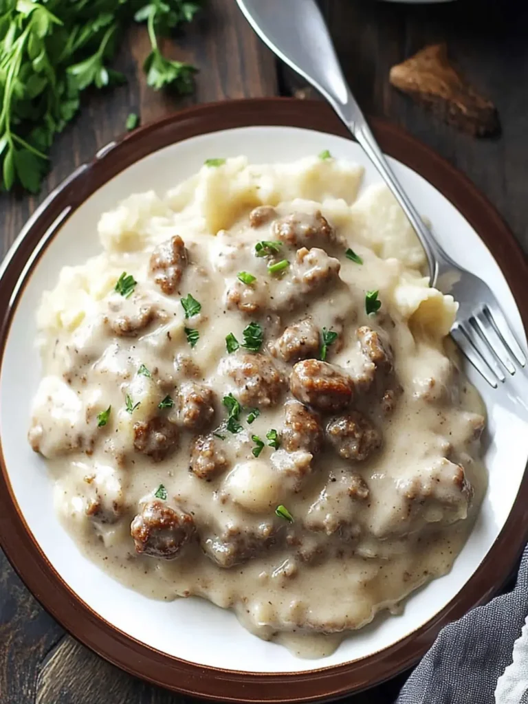 Savor Gluten Free Sausage Gravy for a Cozy Breakfast Delight
